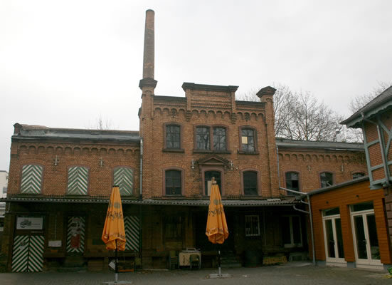 Ölfabrik in Sachsenhausen