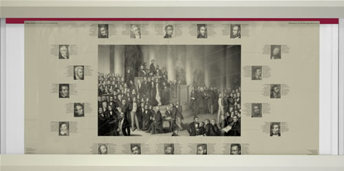 Vitrine - Abgeordnete der Nationalversammlung